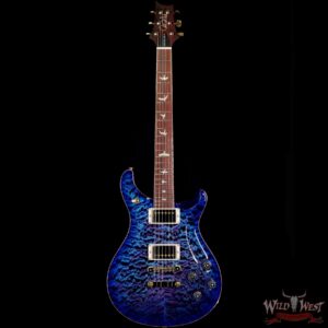 PRS Wood Library Quilt 10 Top McCarty 594 Cocobolo Fingerboard Violet Blue Burst - Image 3