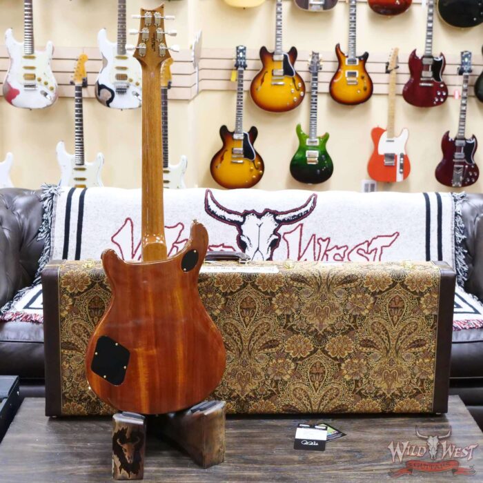 Paul Reed Smith PRS Wood Library 10 Top Quilt Top McCarty 594 Semi-Hollow Brazilian Rosewood Fingerboard Copperhead Cherry Burst - Image 9