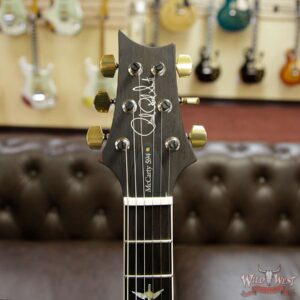 PRS Wood Library 10 Top Quilt 1-Piece Top McCarty 594 Flame Maple Neck Brazilian Rosewood Board Blood Orange - Image 9