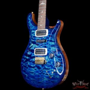Paul Reed Smith PRS Wood Library 10 Top 1-Piece Quilt Maple Top Modern Eagle V Brazilian Rosewood Fingerboard River Blue Burst 8.40 LBS (US Only / No International Shipping) - Image 2