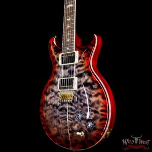 Paul Reed Smith PRS Wood Library 10 Top Quilt Maple Santana Retro Brazilian Rosewood Board Charcoal Cherry Burst - Image 2