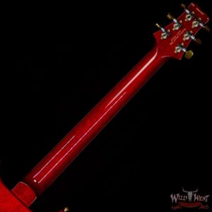 Paul Reed Smith PRS Wood Library 10 Top Quilt Maple Santana Retro Brazilian Rosewood Board Charcoal Cherry Burst - Image 5