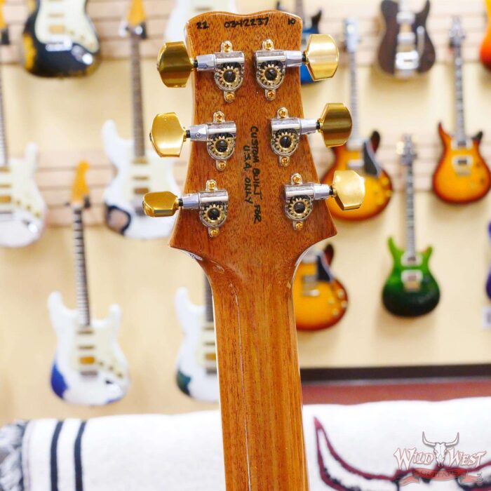 Paul Reed Smith PRS Wood Library 10 Top Quilt Maple Santana Retro Brazilian Rosewood Board Santana Yellow - Image 10