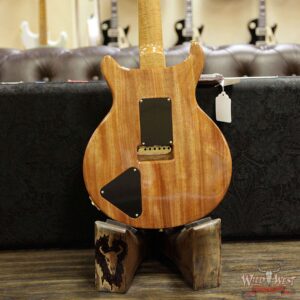 PRS Wood Library Santana Retro Quilt Top Flame Mahogany Neck Brazilian Rosewood Board Santana Yellow - Image 15