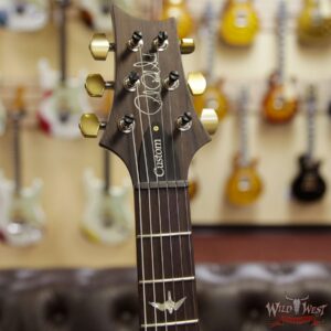 PRS Wood Library Artist Package Quilt Top Custom 24 Piezo P24 Brazilian Rosewood Board Bonnie Pink Blue Burst - Image 7