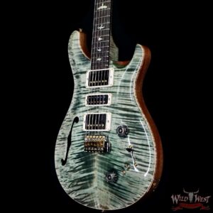 Paul Reed Smith PRS Wood Library 10 Top Special 22 Semi-Hollow Flame Maple Neck Brazilian Rosewood Fingerboard Trampas Green 7.25 LBS (US Only / No International Shipping) - Image 2
