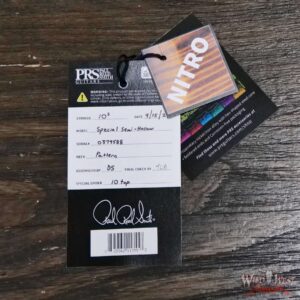 Paul Reed Smith PRS Wood Library 10 Top Special 22 Semi-Hollow Flame Maple Neck Brazilian Rosewood Fingerboard Trampas Green 7.25 LBS (US Only / No International Shipping) - Image 12