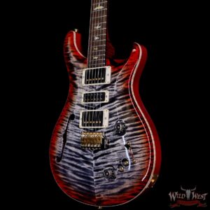 Paul Reed Smith PRS Wood Library 10 Top Special 22 Semi-Hollow Flame Maple Neck Brazilian Rosewood Fingerboard Charcoal Cherry Burst 7.20 LBS (US Only / No International Shipping) - Image 2