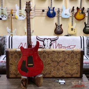 Paul Reed Smith PRS Wood Library 10 Top Special 22 Semi-Hollow Flame Maple Neck Brazilian Rosewood Fingerboard Charcoal Cherry Burst 7.20 LBS (US Only / No International Shipping) - Image 9