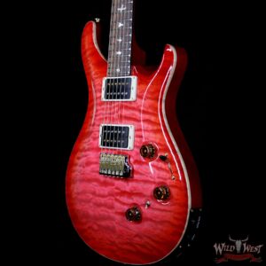PRS Wood Library Artist Package Quilt Top Custom 24 Piezo P24 Brazilian Rosewood Board Bonnie Pink Cherry Burst - Image 2