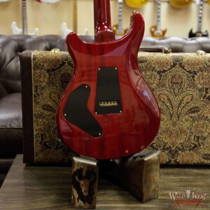 PRS Wood Library Artist Package Quilt Top Custom 24 Piezo P24 Brazilian Rosewood Board Bonnie Pink Cherry Burst - Image 14