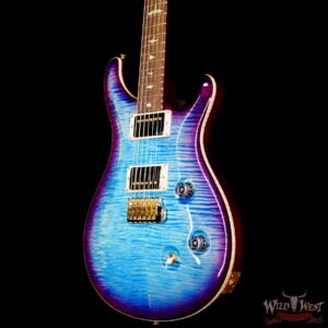 Paul Reed Smith PRS Wood Library 10 Top Custom 24 Brazilian Rosewood Fingerboard Aquabluex Purple Burst (US Only / No International Shipping) - Image 2