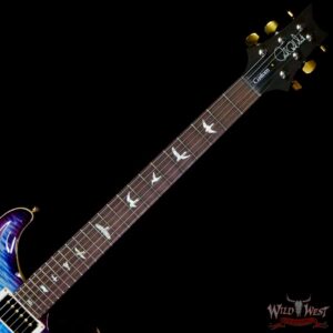 Paul Reed Smith PRS Wood Library 10 Top Custom 24 Brazilian Rosewood Fingerboard Aquabluex Purple Burst (US Only / No International Shipping) - Image 4