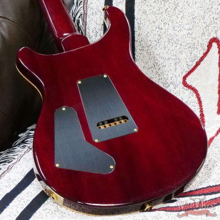 Paul Reed Smith PRS Wood Library 10 Top Custom 24 Brazilian Rosewood Fingerboard Aquabluex Purple Burst (US Only / No International Shipping) - Image 11