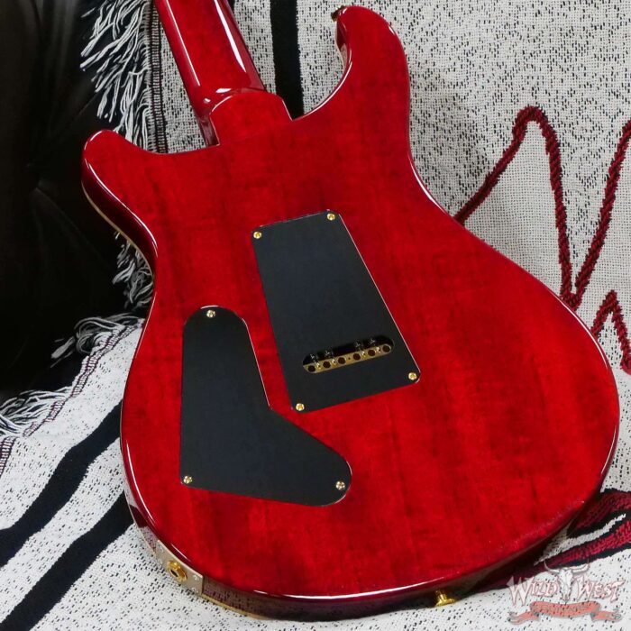 Paul Reed Smith PRS Wood Library 10 Top Custom 24 Brazilian Rosewood Fingerboard Charcoal Cherry Burst (US Only / No International Shipping) - Image 11