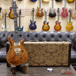 Paul Reed Smith Wood Library 10 Top Custom 24-08 Roasted Flame Maple Neck Brazilian Rosewood Board Copperhead - Image 6