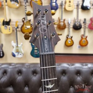 Paul Reed Smith Wood Library 10 Top Custom 24-08 Roasted Flame Maple Neck Brazilian Rosewood Board Violet Blue Burst - Image 7
