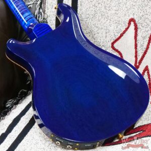 Paul Reed Smith Wood Library 10 Top Hollowbody I Piezo Flame Neck Brazilian Rosewood Board Violet Blue Burst - Image 11