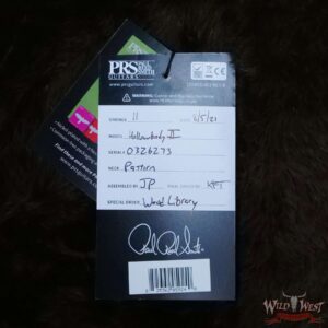 Paul Reed Smith Wood Library 10 Top Hollowbody I Piezo Flame Neck Brazilian Rosewood Board Violet Blue Burst - Image 12