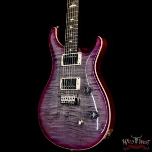 Paul Reed Smith PRS Wild West Guitars Special Run CE 24 Painted Black Neck 57/08 Covered Pickups Faded Grey Black Purple Burst 7.55 LBS - Image 2