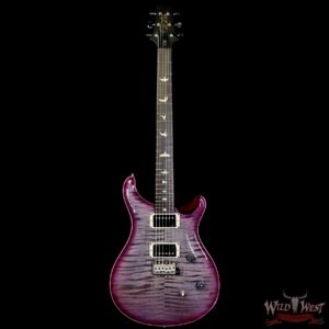 Paul Reed Smith PRS Wild West Guitars Special Run CE 24 Painted Black Neck 57/08 Covered Pickups Faded Grey Black Purple Burst 7.55 LBS - Image 3