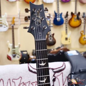 Paul Reed Smith PRS Wild West Guitars Special Run CE 24 Painted Black Neck 57/08 Covered Pickups Faded Grey Black Purple Burst 7.55 LBS - Image 6