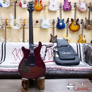 Paul Reed Smith PRS Wild West Guitars Special Run CE 24 Painted Black Neck 57/08 Covered Pickups Faded Grey Black Purple Burst 7.55 LBS - Image 8