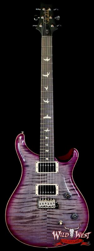 Paul Reed Smith PRS Wild West Guitars Special Run CE 24 Painted Black Neck 57/08 Covered Pickups Faded Grey Black Purple Burst 7.55 LBS