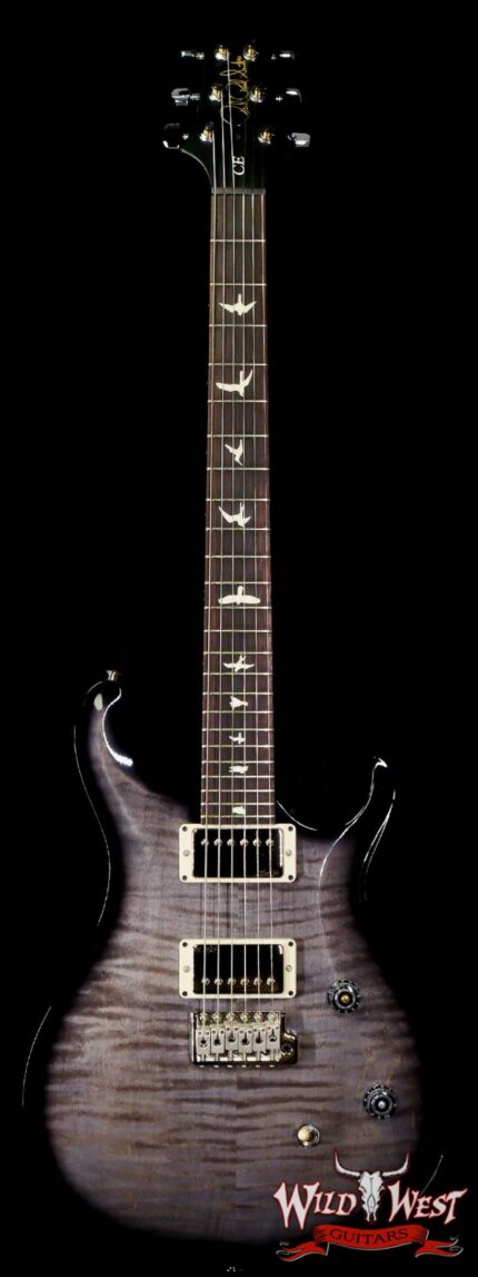 Paul Reed Smith PRS Wild West Guitars 2023 Special Run CE 24 Painted Black Neck 57/08 Pickups Faded Grey Black Black Burst