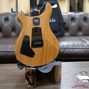 PRS Wild West Guitars Special Run Flame Top Black Neck CE 24 Faded Grey Black Blue Burst 314459 - Image 10