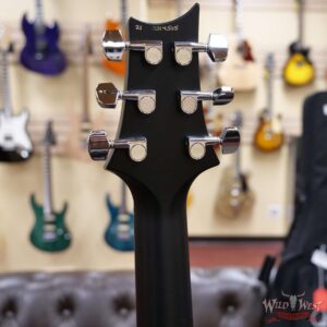 PRS Wild West Guitars Special Run Flame Top Black Neck CE 24 Faded Grey Black Blue Burst (Blemish) - Image 10