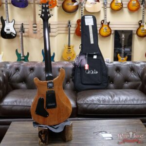 PRS Wild West Guitars Special Run Flame Top Black Neck CE 24 Faded Gray Black Cherry Burst 315723 - Image 8