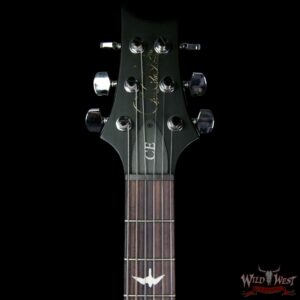 PRS Wild West Guitars Special Run CE 24 Flame Maple Top and 57/08 Pickups Grey Black 238551 - Image 8