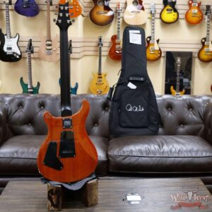 Paul Reed Smith PRS Wild West Guitars Special Run Flame Top Black Neck CE 24 Orange - Image 8