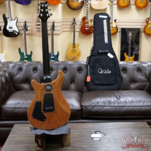 PRS Wild West Guitars Special Run Flame Top Black Neck CE 24 Faded Gray Black Purple Burst 317457 - Image 8