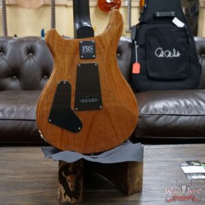 PRS Wild West Guitars Special Run Flame Top Black Neck CE 24 Faded Gray Black Purple Burst 317457 - Image 10
