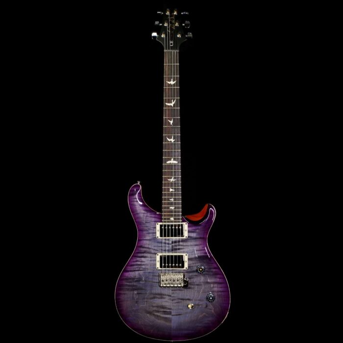 Paul Reed Smith PRS Wild West Guitars 2023 Special Run CE 24 Painted Black Neck 57/08 Pickups Faded Grey Black Purple Burst - Image 3