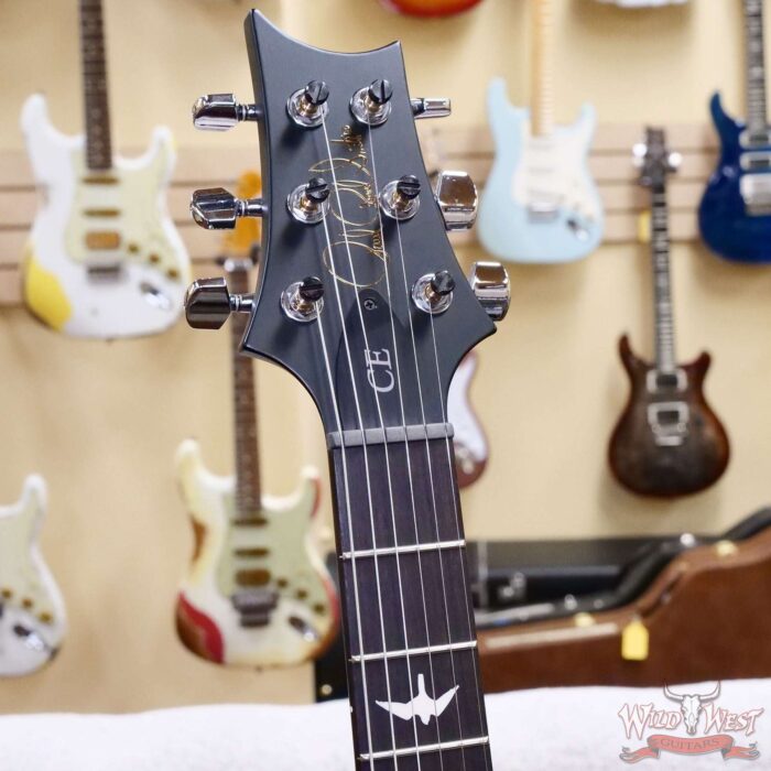 Paul Reed Smith PRS Wild West Guitars Special Run CE 24 Painted Black Neck 57/08 Covered Pickups Faded Grey Black Purple Burst 7.75 LBS - Image 6