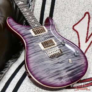 Paul Reed Smith PRS Wild West Guitars Special Run CE 24 Painted Black Neck 57/08 Covered Pickups Faded Grey Black Purple Burst 7.75 LBS - Image 7
