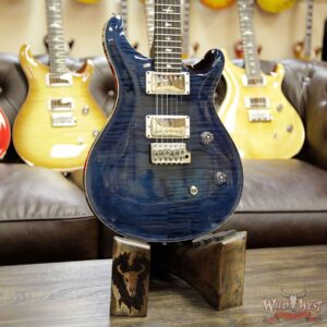 PRS Wild West Guitars Special Run CE 24 Flame Maple Top and 57/08 PU Whale Blue 238562 - Image 12