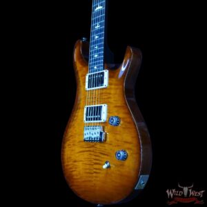 Paul Reed Smith PRS Wild West Guitars 2023 Special Run CE 24 Painted Black Neck 57/08 Pickups Violin Amber Sunburst - Image 2
