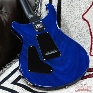 Paul Reed Smith PRS Wild West Guitars Special Run CE 24 Painted Black Neck 57/08 Covered Pickups Makena Blue 7.30 LBS - Image 9