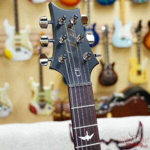 Paul Reed Smith PRS Wild West Guitars Special Run CE 24 Painted Black Neck 57/08 Covered Pickups Faded Grey Black Blue Burst 7.65 LBS - Image 5