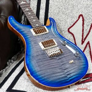 Paul Reed Smith PRS Wild West Guitars Special Run CE 24 Painted Black Neck 57/08 Covered Pickups Faded Grey Black Blue Burst 7.65 LBS - Image 6