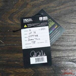 Paul Reed Smith PRS Wild West Guitars Special Run CE 24 Painted Black Neck 57/08 Covered Pickups Faded Grey Black Blue Burst 7.65 LBS - Image 10