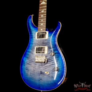 Paul Reed Smith PRS Wild West Guitars Special Run CE 24 Painted Black Neck 57/08 Covered Pickups Faded Grey Black Blue Burst 7.65 LBS - Image 2
