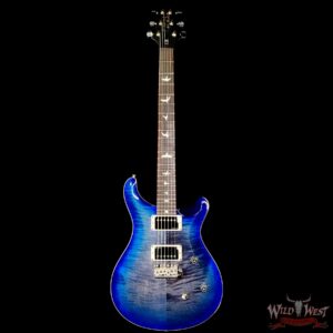 Paul Reed Smith PRS Wild West Guitars Special Run CE 24 Painted Black Neck 57/08 Covered Pickups Faded Grey Black Blue Burst 7.65 LBS - Image 3