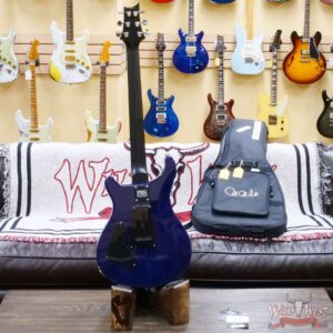 Paul Reed Smith PRS Wild West Guitars Special Run CE 24 Painted Black Neck 57/08 Covered Pickups Faded Grey Black Blue Burst 7.65 LBS - Image 7