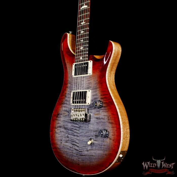 Paul Reed Smith PRS Wild West Guitars 2023 Special Run CE 24 Painted Black Neck 57/08 Pickups Faded Grey Black Cherry Burst - Image 2