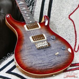 Paul Reed Smith PRS Wild West Guitars 2023 Special Run CE 24 Painted Black Neck 57/08 Pickups Faded Grey Black Cherry Burst - Image 7